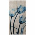 Solid Storage Supplies Tulips Is Blue Fine Radiographic Photography Hi Def Giclee Printed Wall Art by Albert Koetsier SO2957054